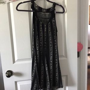 Black and white dress